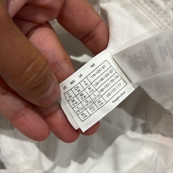 JOE FRESH white bucket hat - size L/XL girls - Picture 3 of 3